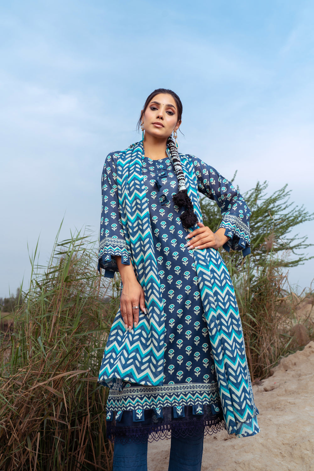 Meerab Digital Printed Lawn PR-4035