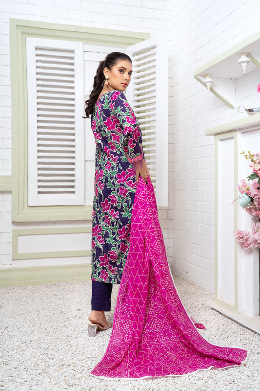 Meerab Digital Printed Lawn PR-4043