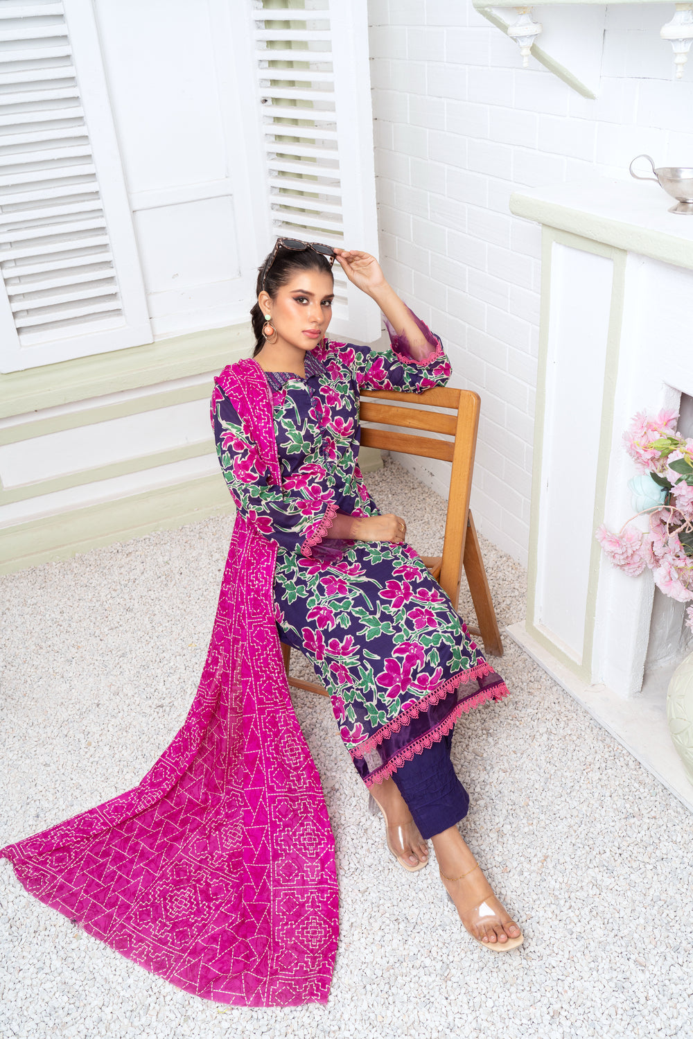 Meerab Digital Printed Lawn PR-4043