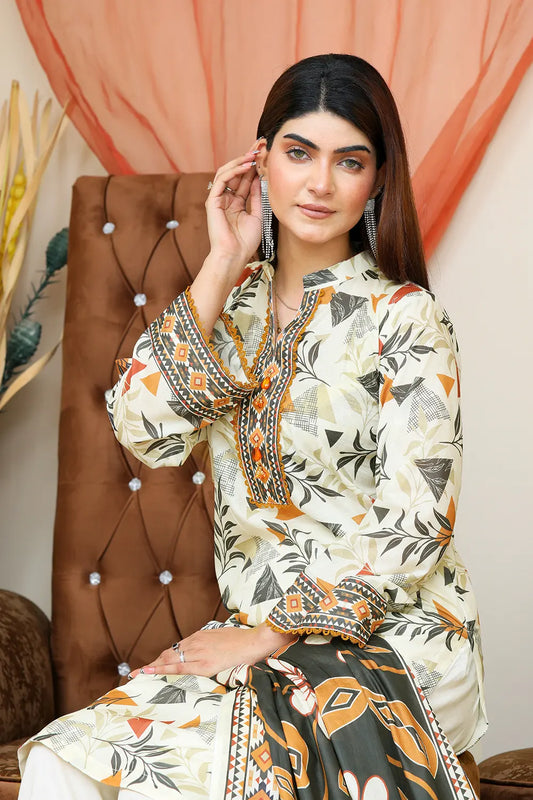 Glamorous Digital Printed Lawn BR-1386