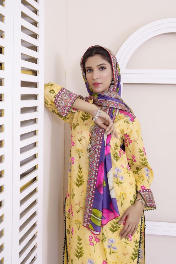Glamorous Digital Printed Lawn BR-1390