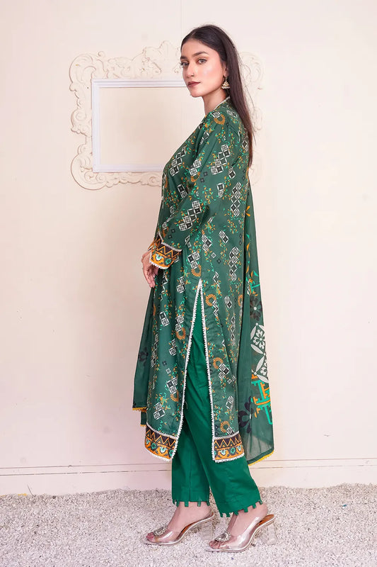 Glamorous Digital Printed Lawn BR-1392