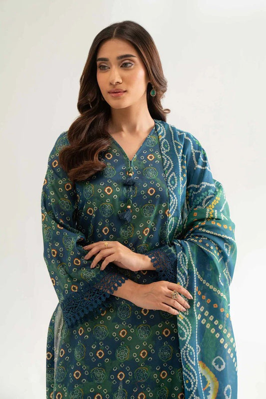 Nishat Self Jacquard Linen 3 Piece 42501752-R