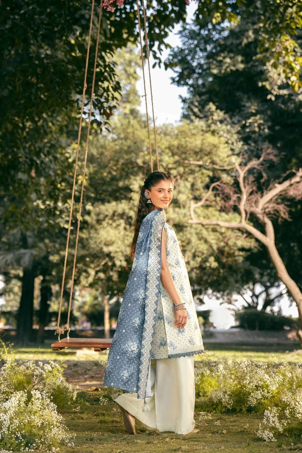 Nishat Self Jacquard Linen 3 Piece 42503427-R