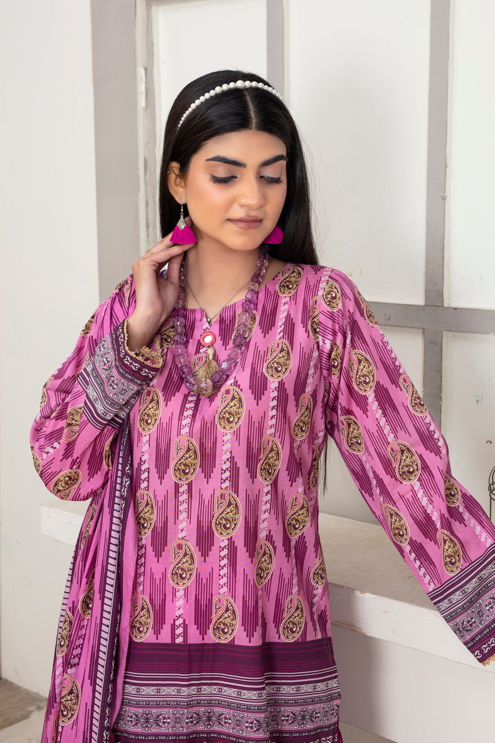 Meerab Digital Printed Lawn PR-4022