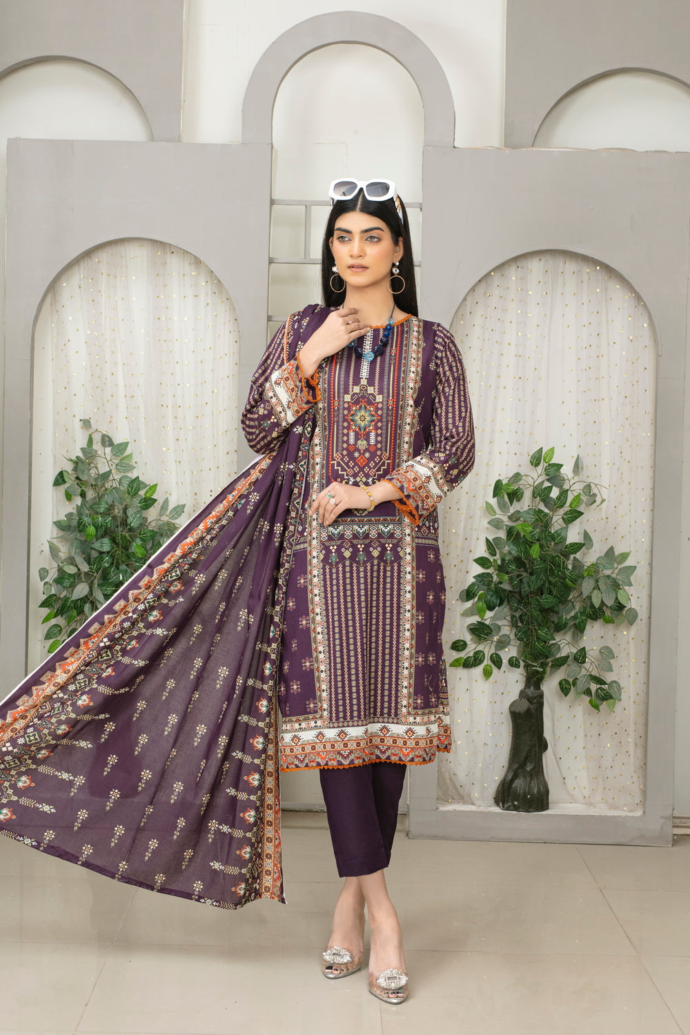 Meerab Digital Printed Lawn PR-4024