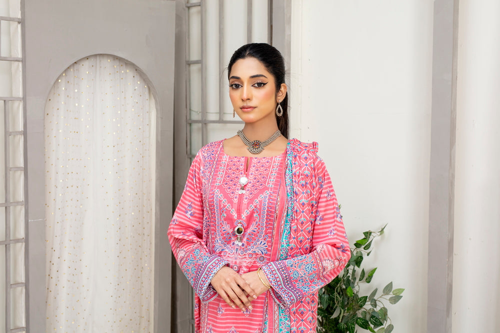 Meerab Digital Printed Lawn PR-4025