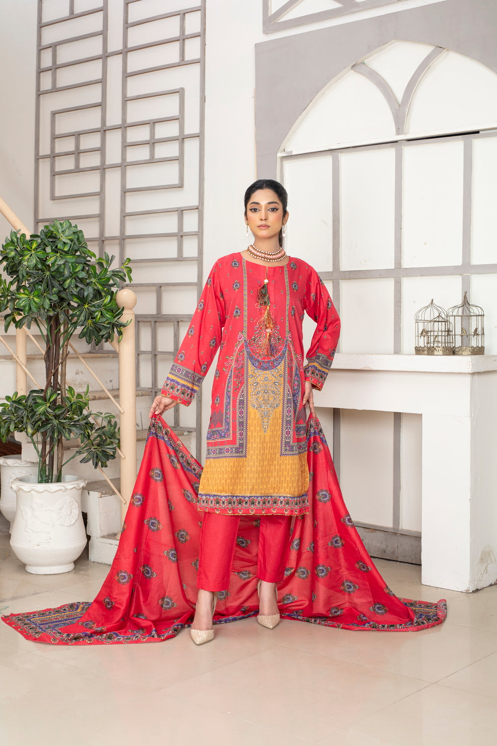 Meerab Digital Printed Lawn PR-4028
