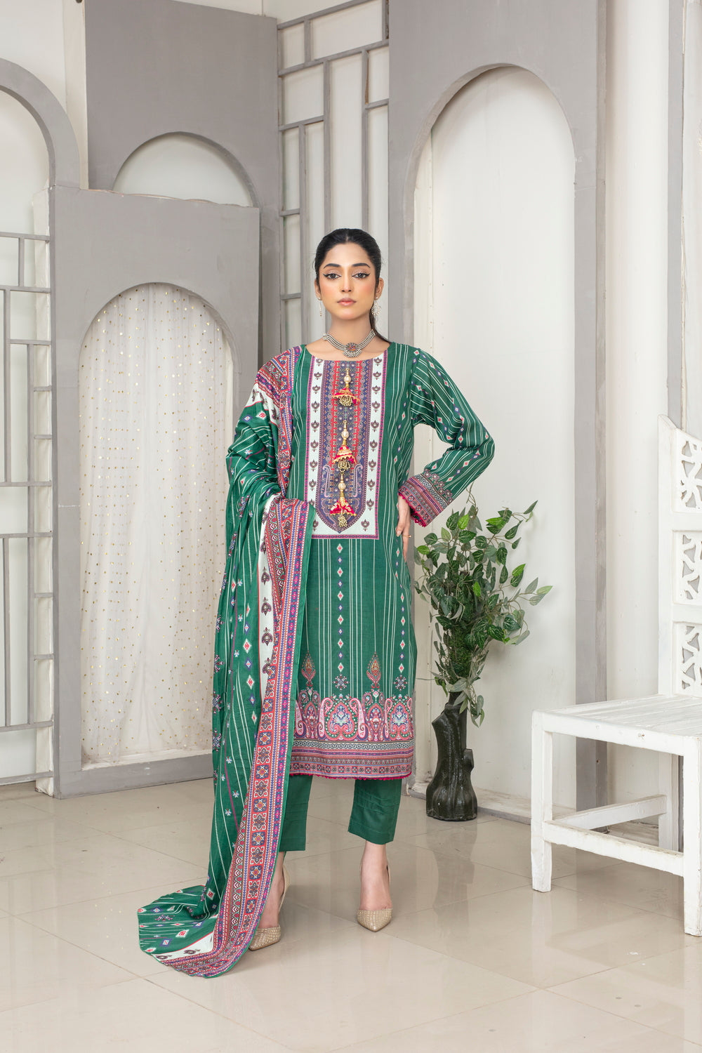 Meerab Digital Printed Lawn PR-4031
