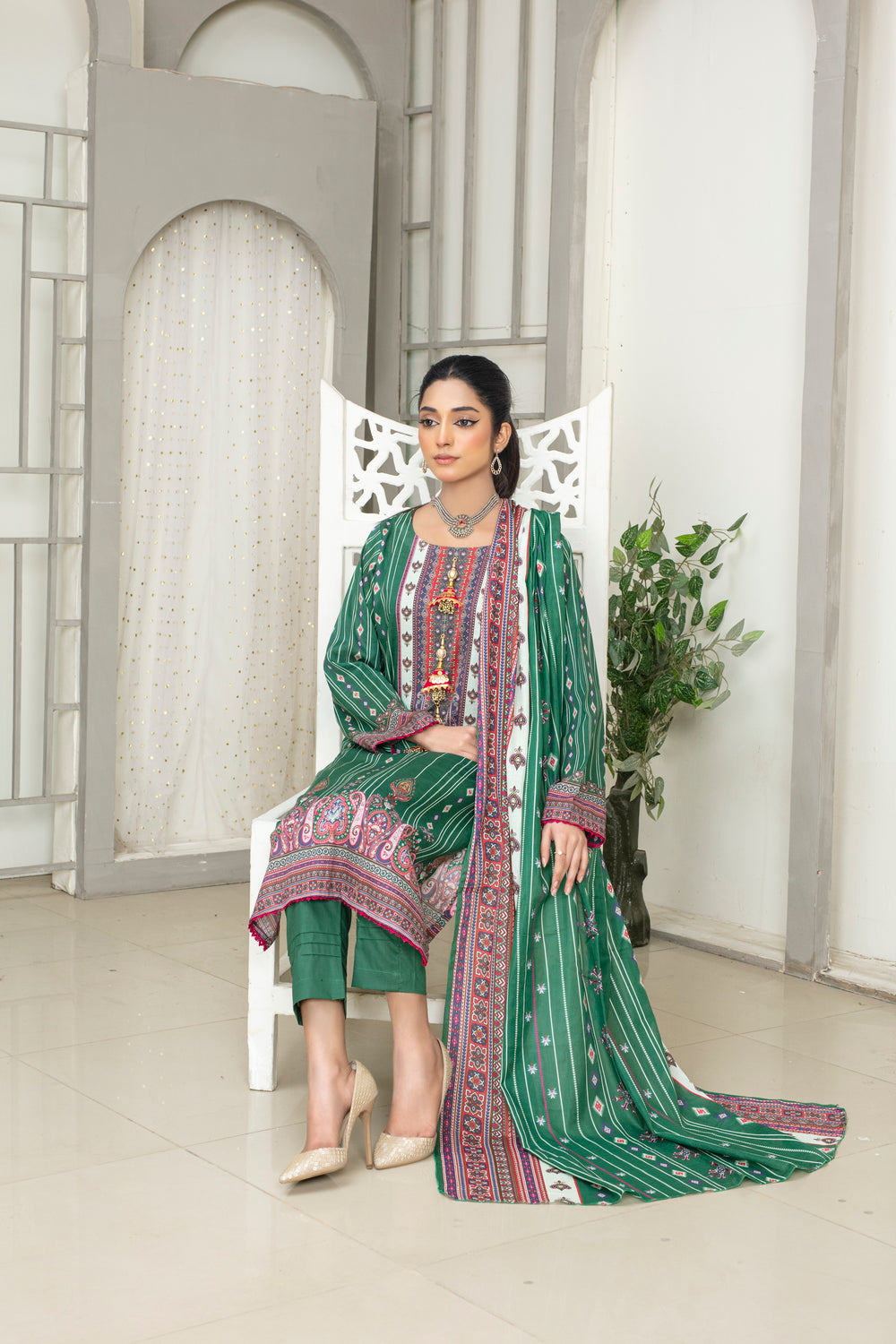 Meerab Digital Printed Lawn PR-4031