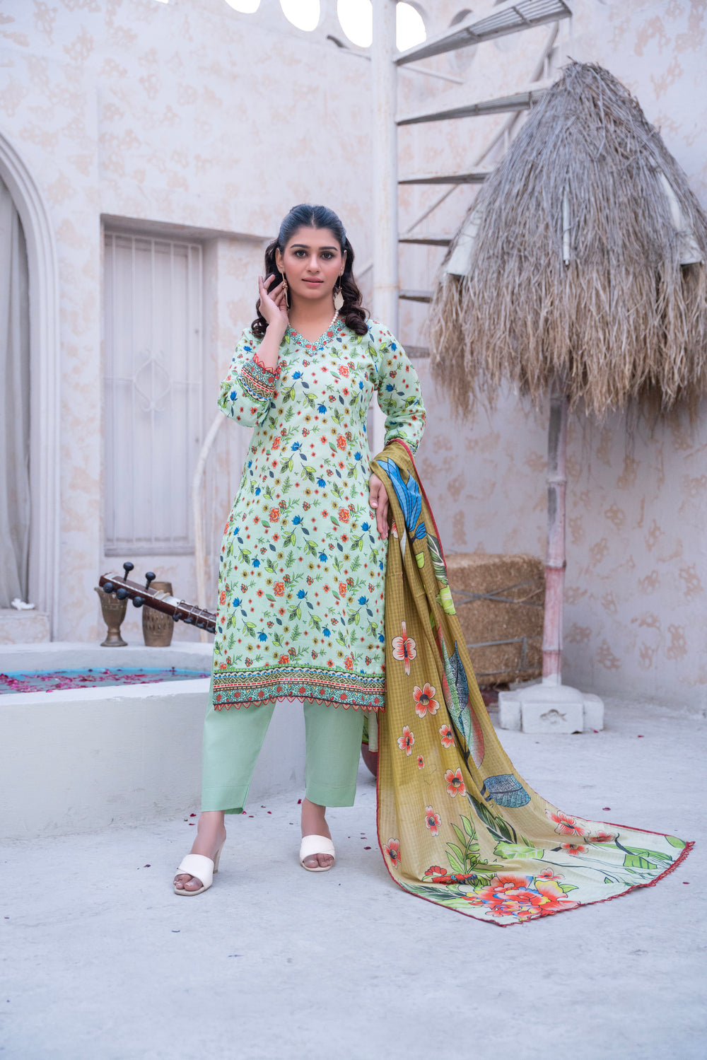 Meenonee Digital Printed Lawn MD-794