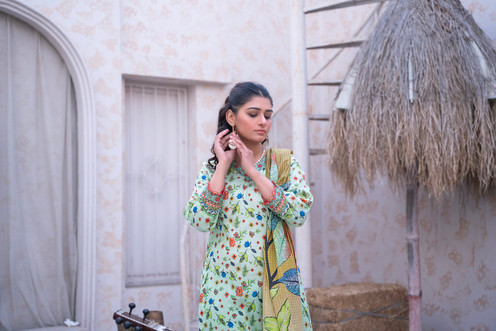 Meenonee Digital Printed Lawn MD-794