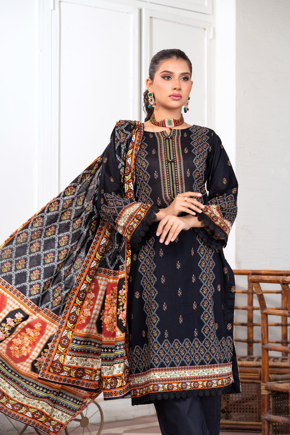 Pima Digital Printed Lawn PR-2685