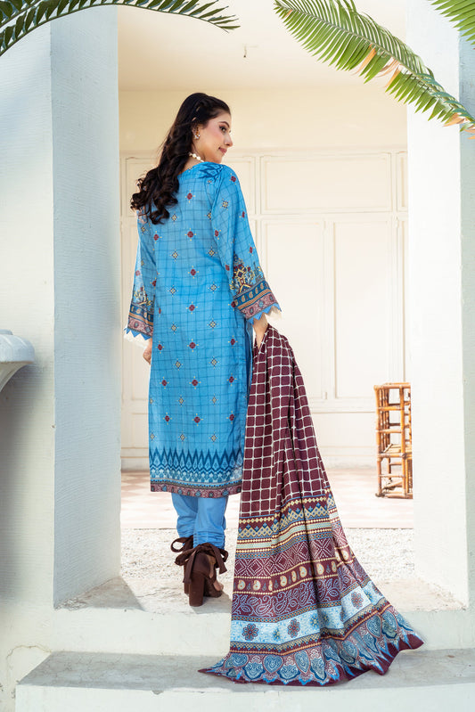 Pima Digital Printed Lawn PR-2686