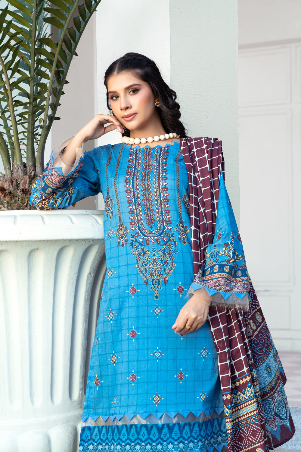 Pima Digital Printed Lawn PR-2686