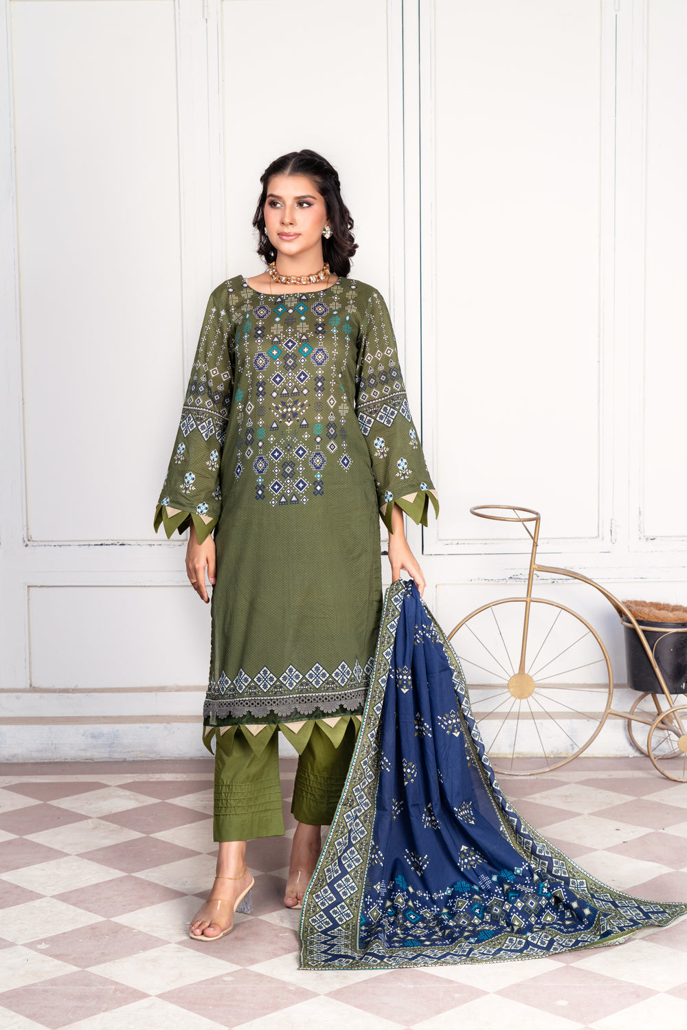 Pima Digital Printed Lawn PR-2687