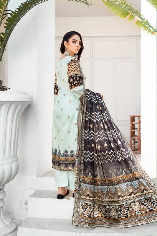 Pima Digital Printed Lawn PR-2688