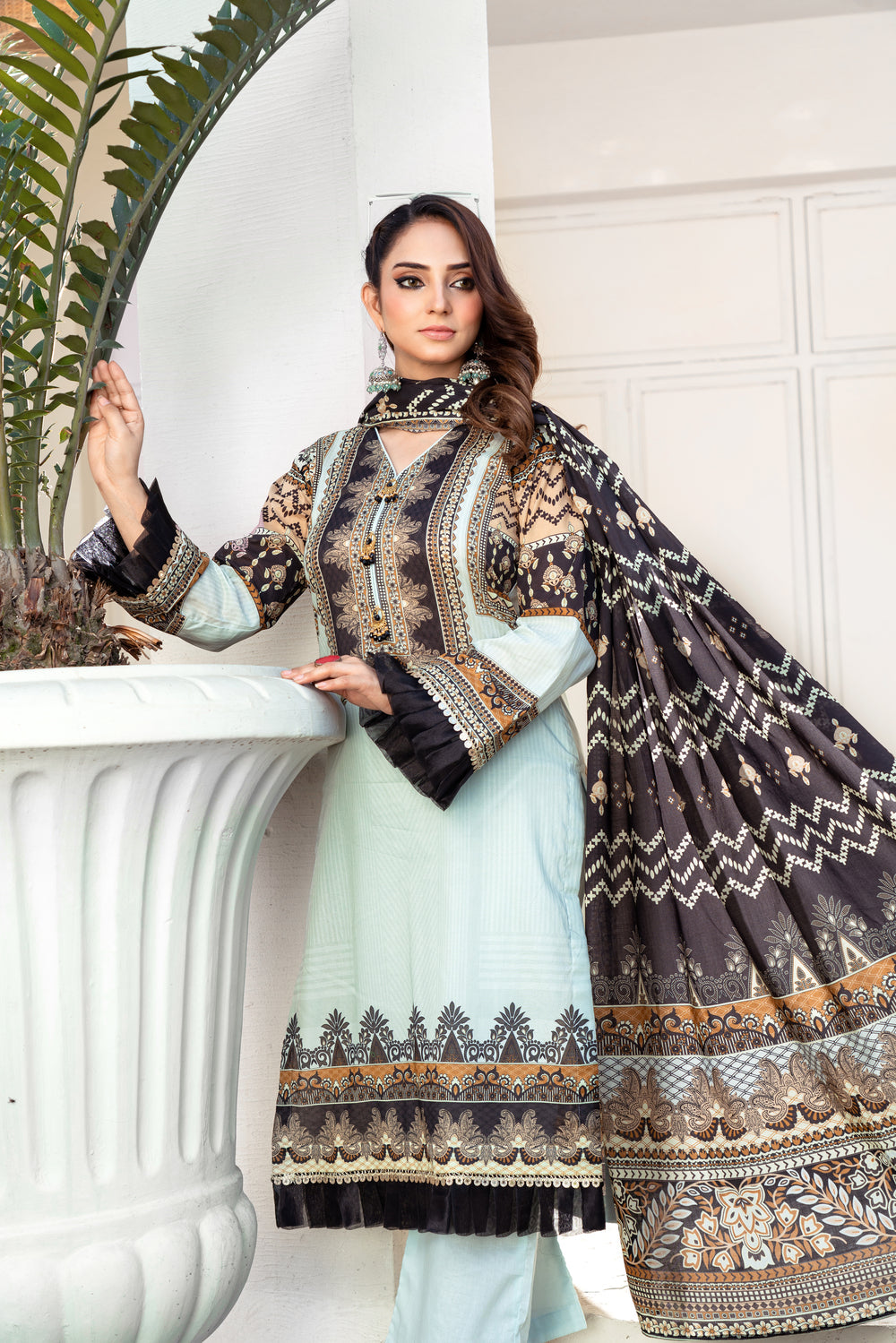 Pima Digital Printed Lawn PR-2688