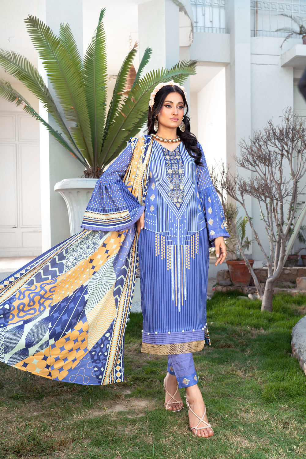 Pima Digital Printed Lawn PR-2690