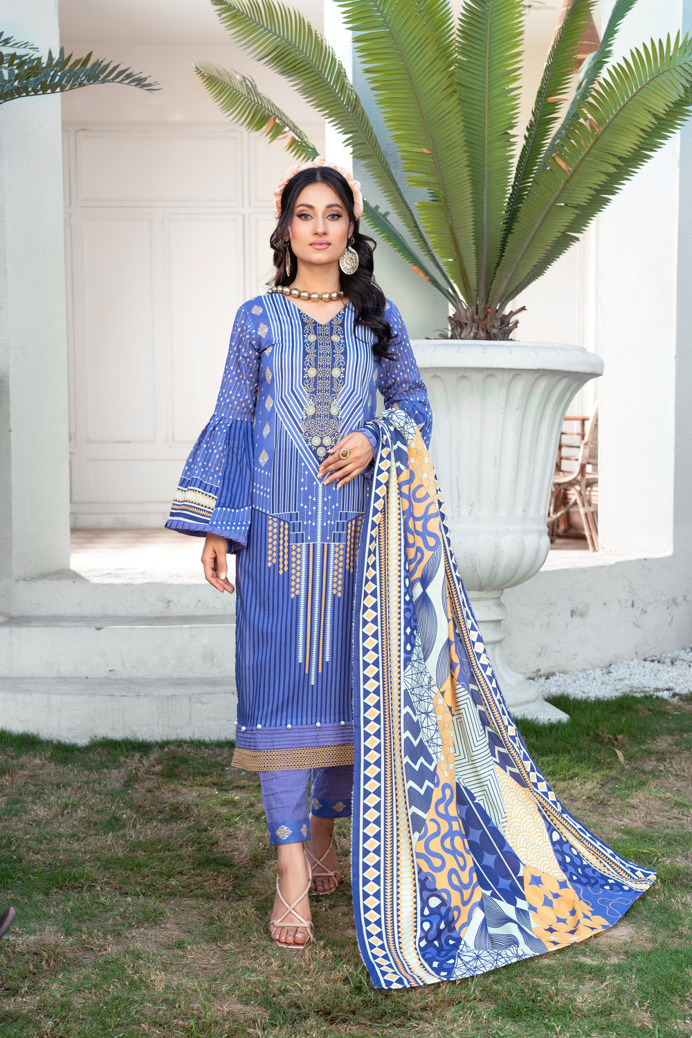 Pima Digital Printed Lawn PR-2690