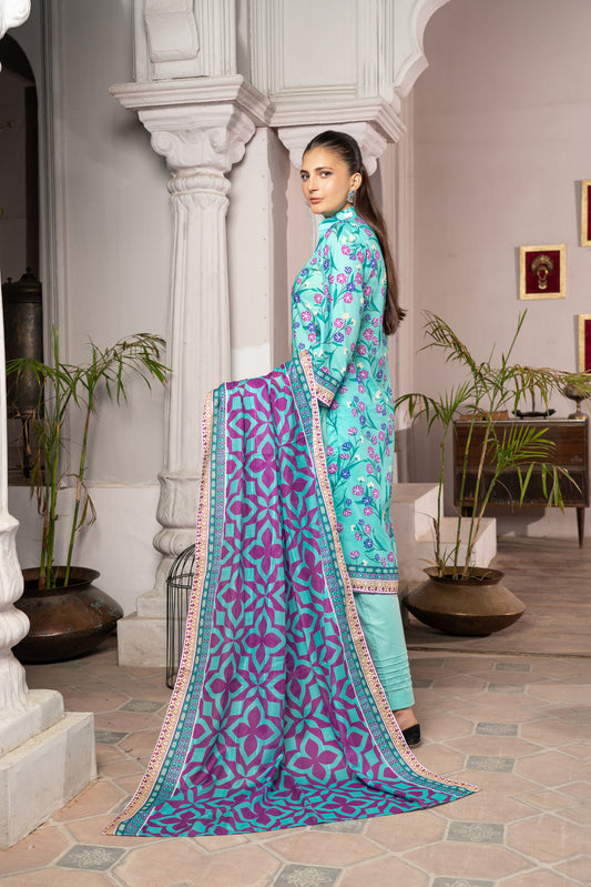 Maahru Digital Printed Lawn BR-1340