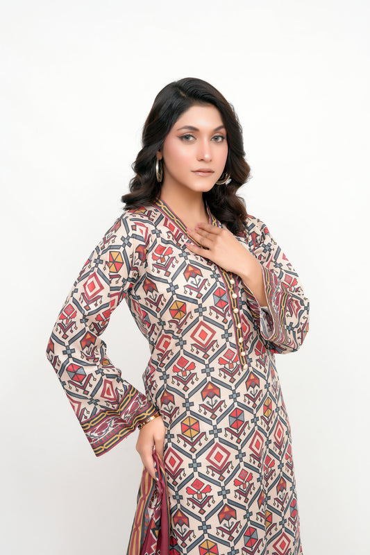 Shama Digital Printed Lawn BR-BR-1375