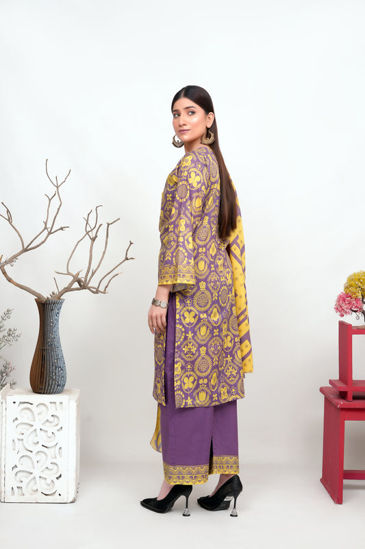 Shama Digital Printed Lawn BR-BR-1376