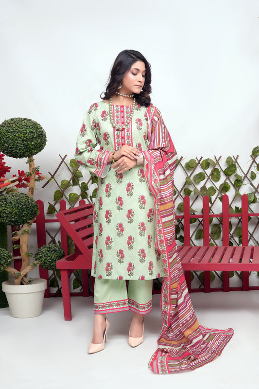 Shama Digital Printed Lawn BR-BR-1377