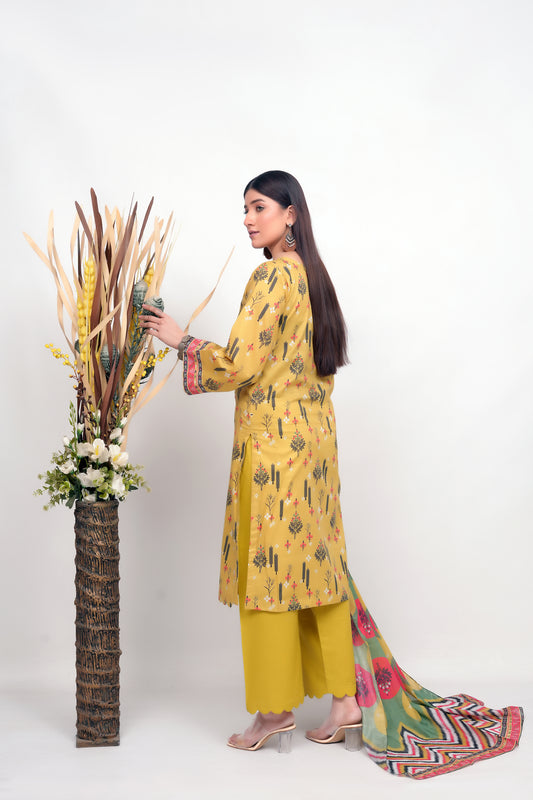 Shama Digital Printed Lawn BR-BR-1380