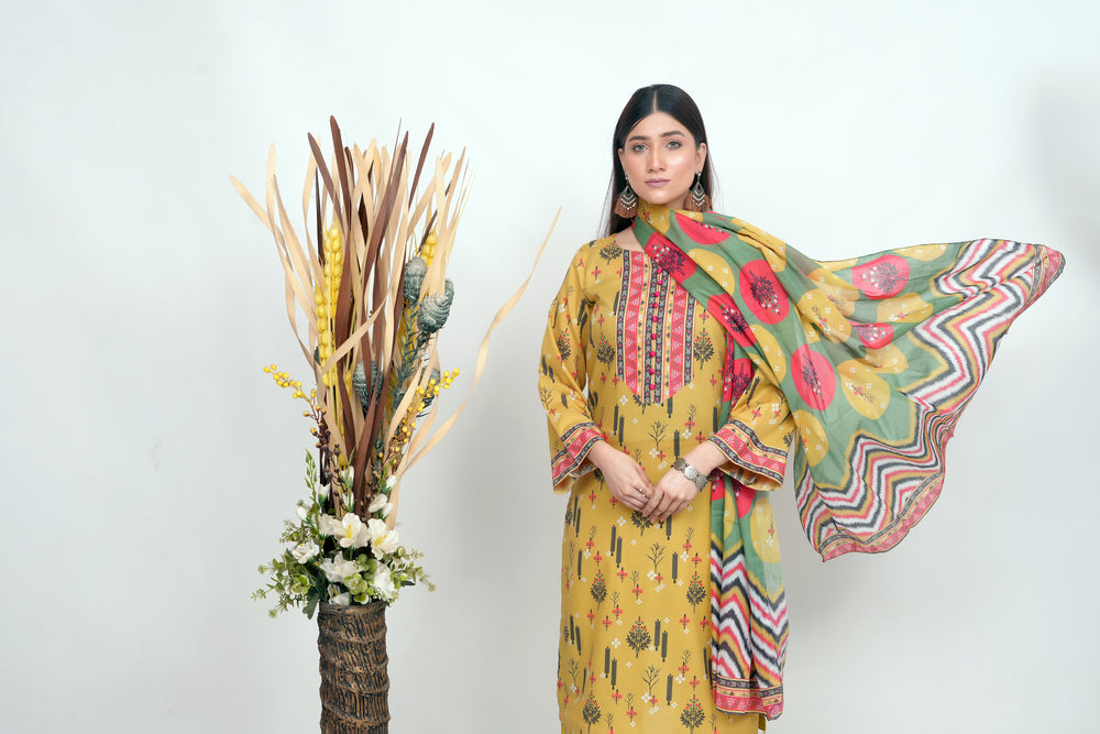 Shama Digital Printed Lawn BR-BR-1380