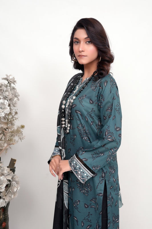 Shama Digital Printed Lawn BR-BR-1381