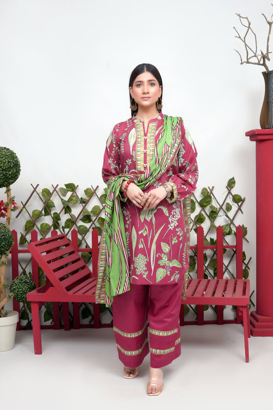 Shama Digital Printed Lawn BR-BR-1383