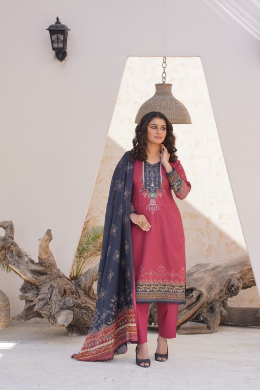 Pima Digital Printed Lawn  BR-1415
