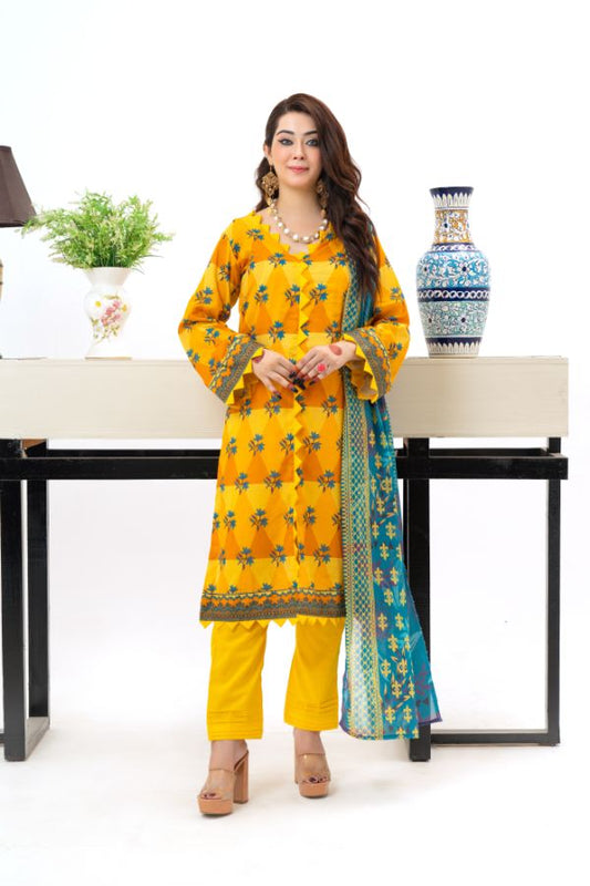 Mahjabeen Digital Printed Lawn BR-1350