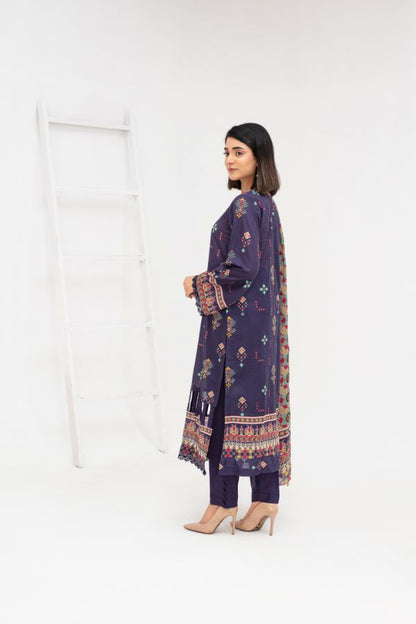 Charm Digital Printed Lawn BR-1433