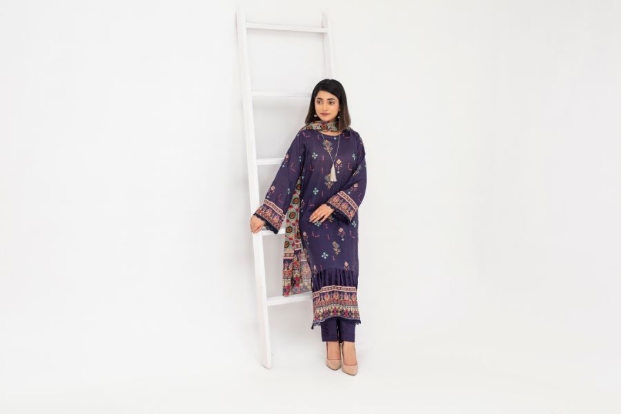 Charm Digital Printed Lawn BR-1433