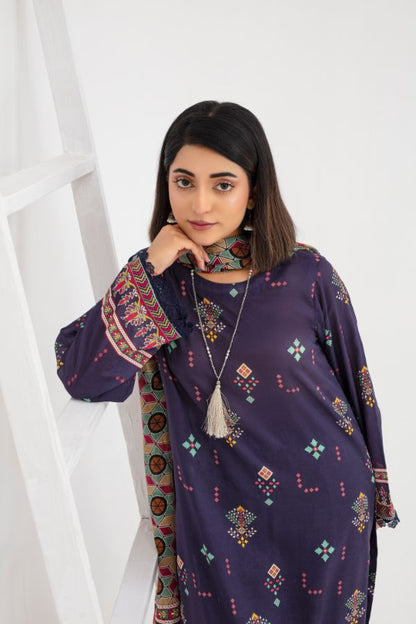 Charm Digital Printed Lawn BR-1433