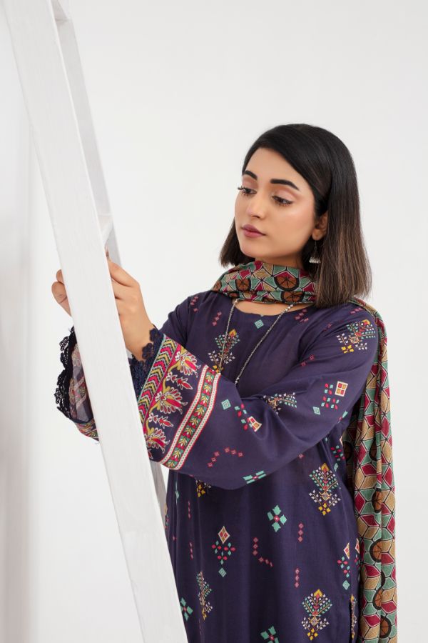 Charm Digital Printed Lawn BR-1433