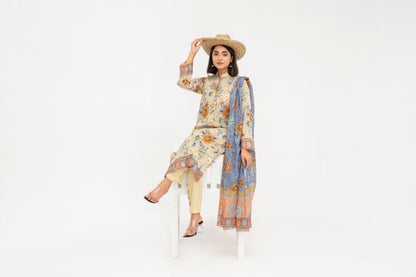 Charm Digital Printed Lawn BR-1435