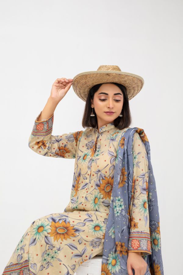 Charm Digital Printed Lawn BR-1435