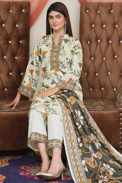 Glamorous Digital Printed Lawn BR-1386