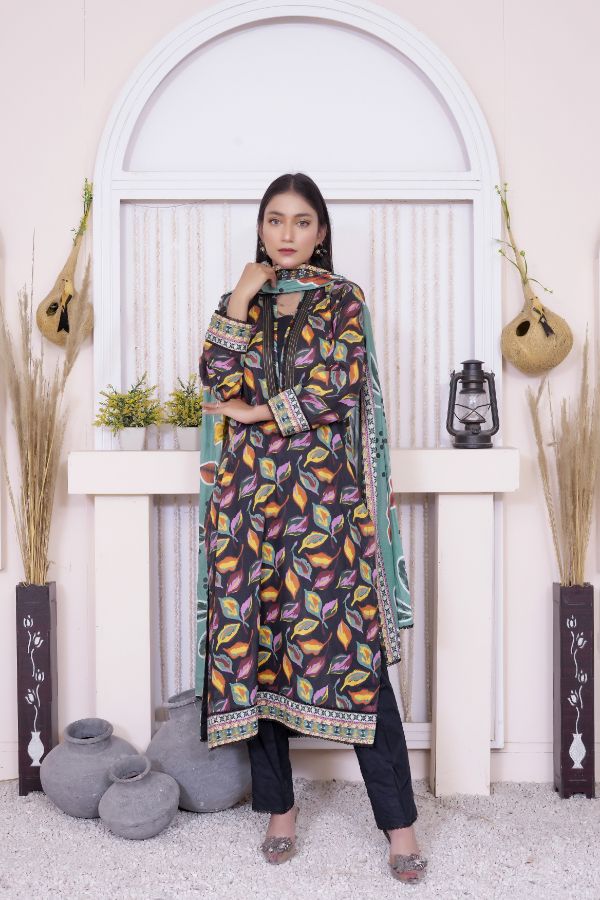 Glamorous Digital Printed Lawn BR-1387