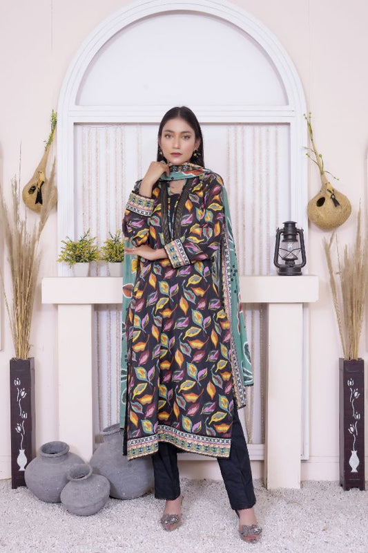 Glamorous Digital Printed Lawn BR-1387