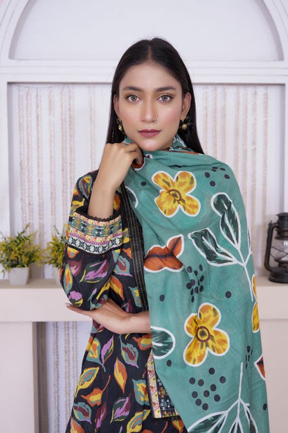 Glamorous Digital Printed Lawn BR-1387
