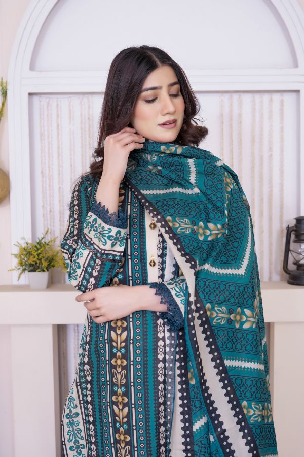 Glamorous Digital Printed Lawn BR-1389