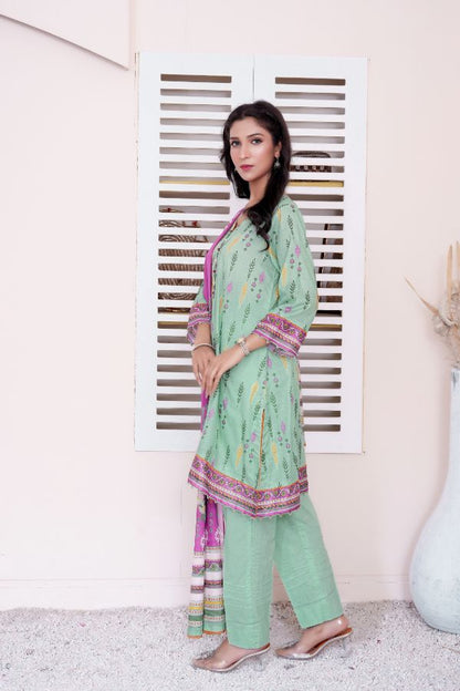 Glamorous Digital Printed Lawn BR-1391