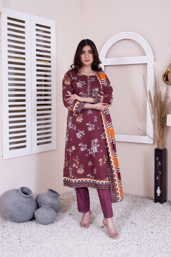 Glamorous Digital Printed Lawn BR-1394