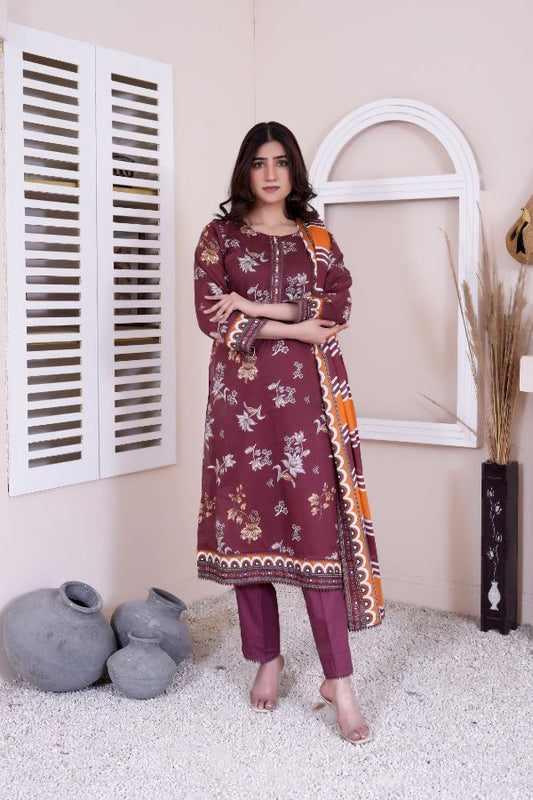 Glamorous Digital Printed Lawn BR-1394