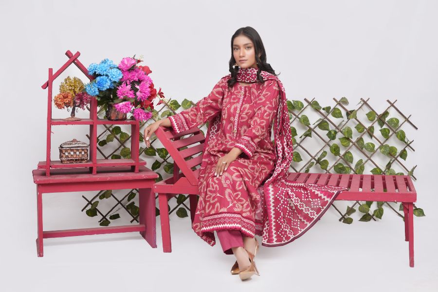 Charm Digital Printed Lawn BR-1423