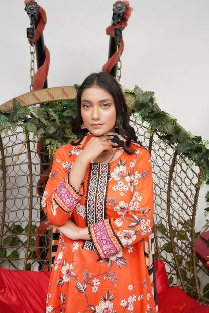 Charm Digital Printed Lawn BR-1425